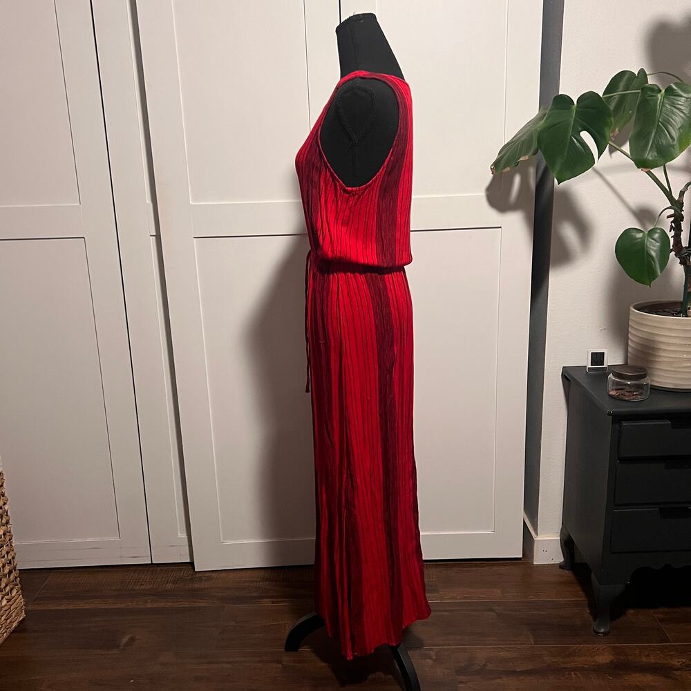 Universal Thread Vertical Striped Sleeveless V-Ne… - image 5